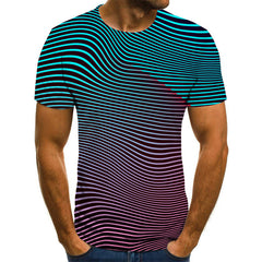 Light Color Casual Men's T-Shirts