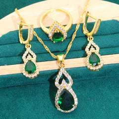 High-end Bridal Jewelry Accessories Set Fashion