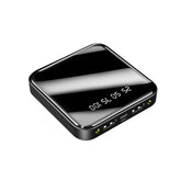 Mini Power Bank 20000 MAh Portable Mirror Digital Display Power Bank