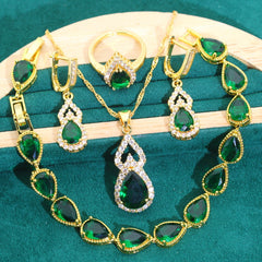 High-end Bridal Jewelry Accessories Set Fashion