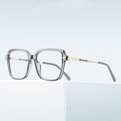 Women's Fashion Anti-blue Light Fashion Large Rim Optical Glasses