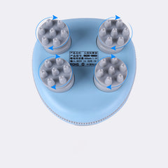 Intelligent Kneading Electric Head Massager For Wet And Dry