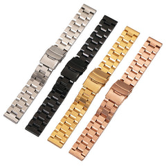 Ladder Type Stainless Steel Men's Steel Strap Watch Strap
