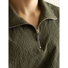 American Quick-drying Ice Silk Cool Breathable Short Sleeve