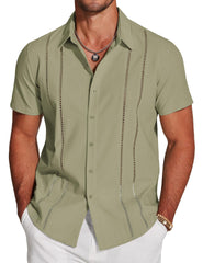 Men's Versatile Trendy Hawaiian Short Sleeve Shirt
