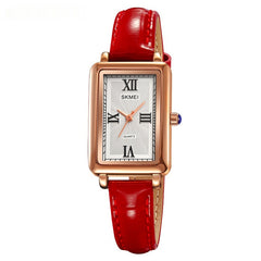 Rectangular Retro Waterproof Leisure Women's Quartz Watch