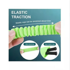 YT Pet Dog Explosion Proof Impact Leash, Heavy Duty Dog Leash With Padded Double Handle Car Seat Belts, 4-6 Feet Long