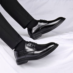Men's Suit Leather Shoes Autumn And Winter Dress Wedding Groom Lace-up