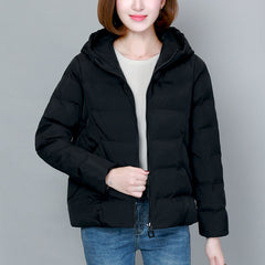 Women's Wear Loose Short Korean Style Cotton Coat