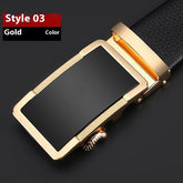 Men's Leather Comfort Click Pant Belt