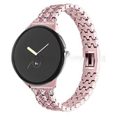 Google Five Beads Three Rows Diamond Replacement Strap