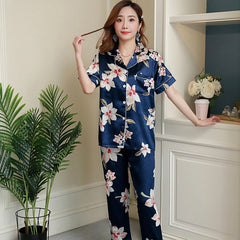 Short-sleeved Trousers Homewear Pajamas For Women