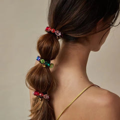 New Color Ponytail Hair Ring Hair Tie