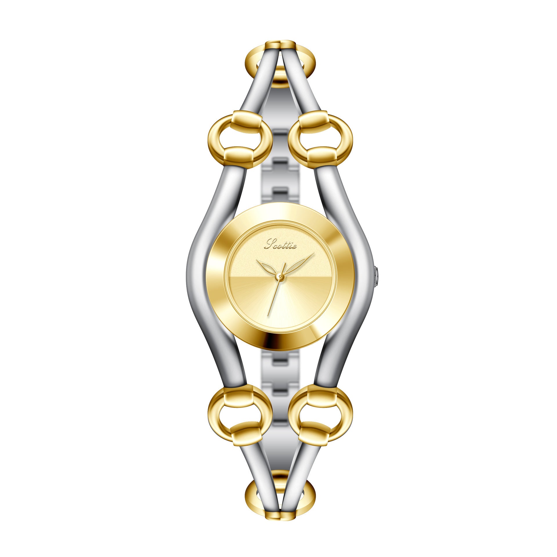 Casual And Versatile Women's Watch Niche Hollow Design