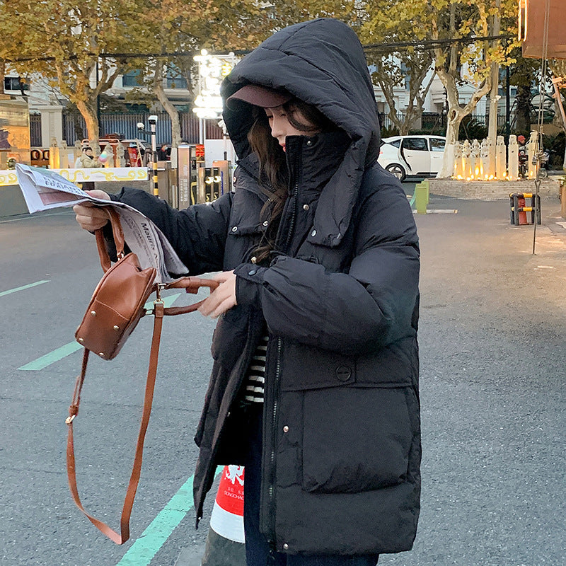 New Winter Mid-length Fashionable Cotton Coat