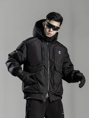 Men's Thick Warm Down Jacket In Winter