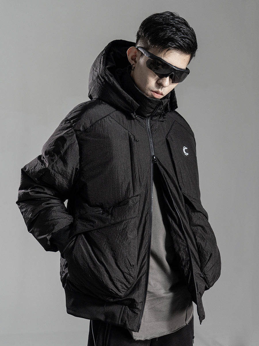 Men's Thick Warm Down Jacket In Winter