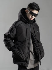 Men's Thick Warm Down Jacket In Winter