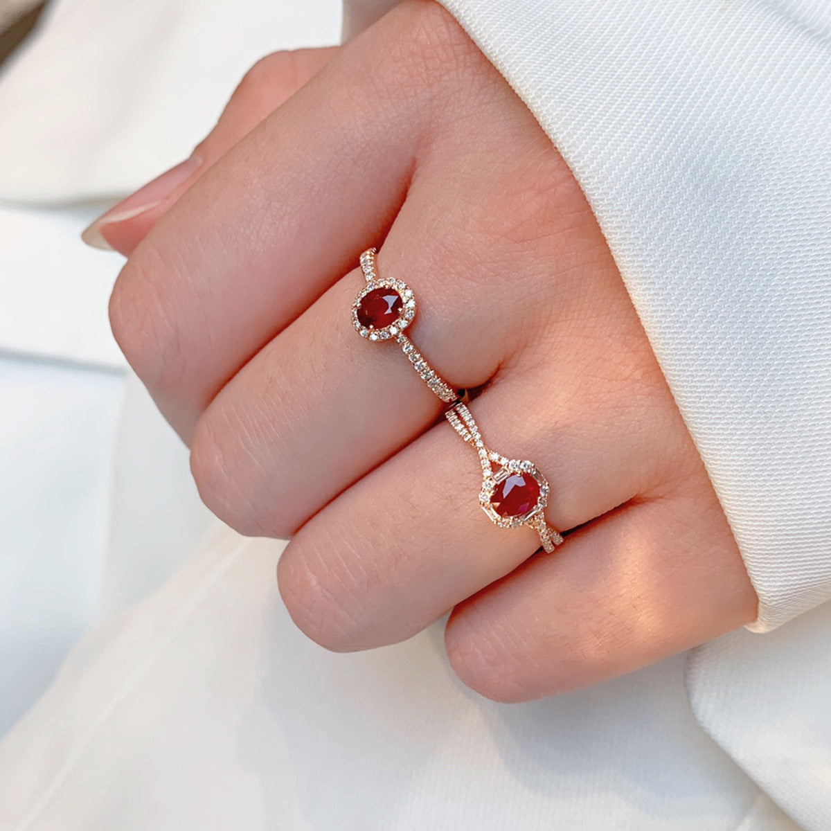 Fashionable And Versatile S925 Sterling Silver Ring For Women