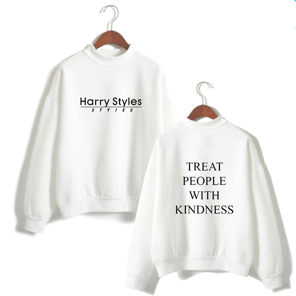 Casual High-neck Long-sleeved Sweater