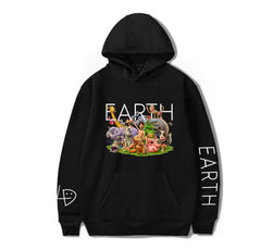 LIL DICKY earth Hoodies