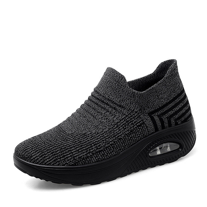 Platform Slip-on Rocking Shoes For Women