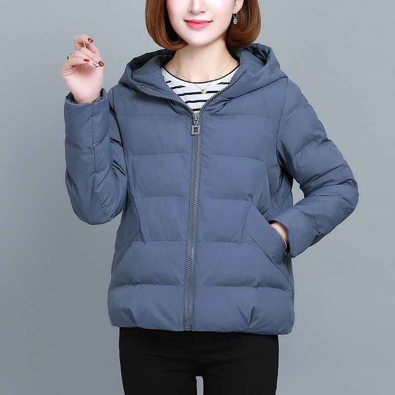 Women's Wear Loose Short Korean Style Cotton Coat
