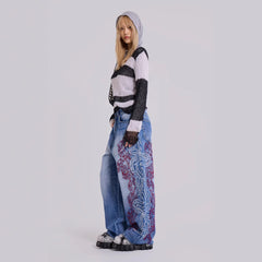 Jeans Wide Leg Pants Loose Trousers