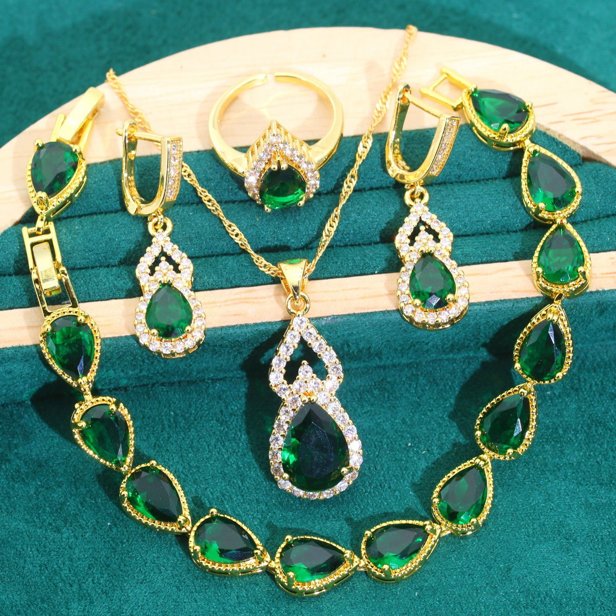 High-end Bridal Jewelry Accessories Set Fashion