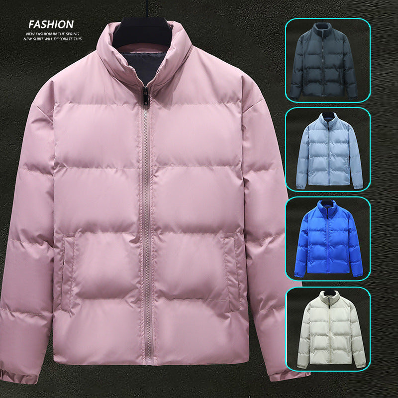 Couple Casual Loose Fashion Brand Cotton-padded Coat