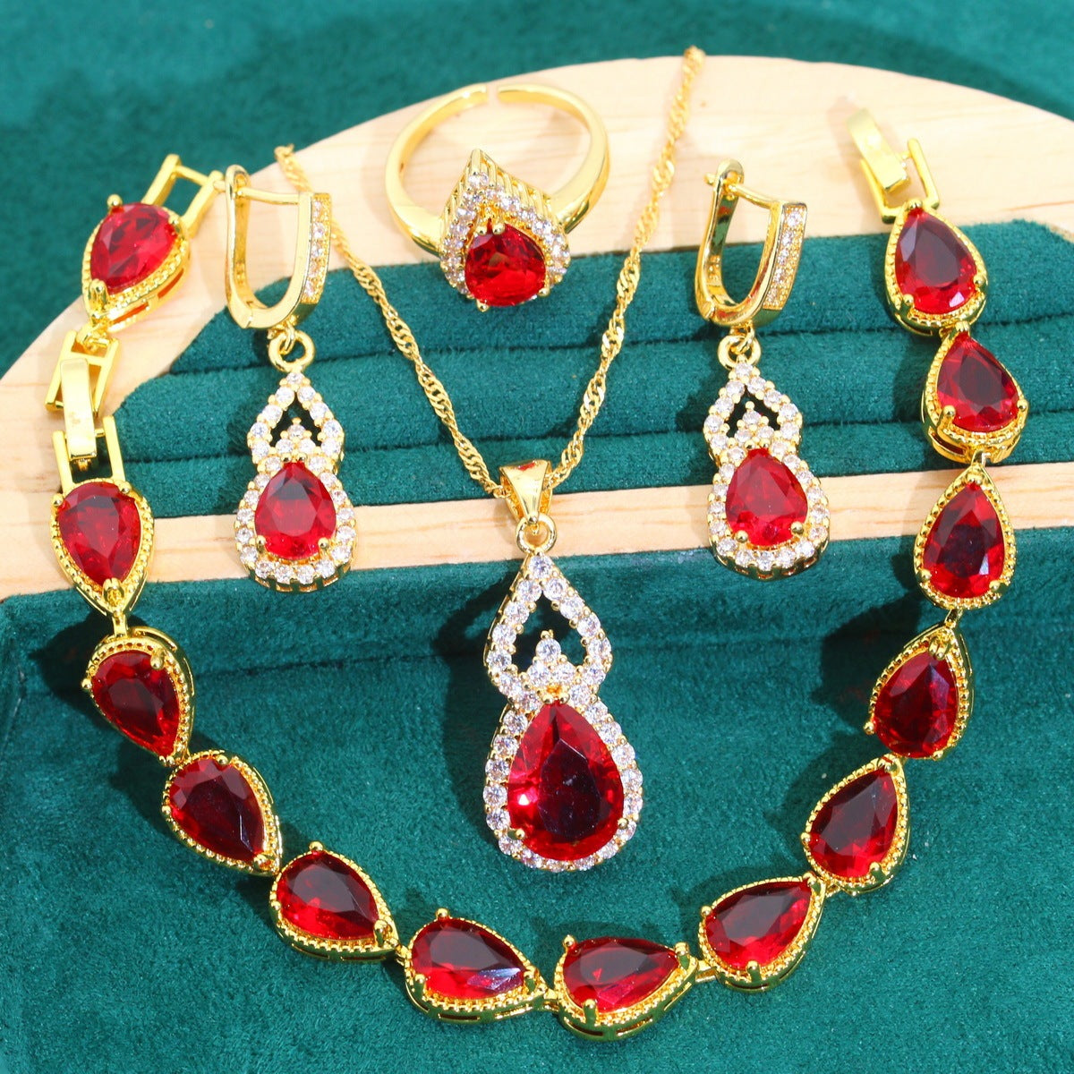 High-end Bridal Jewelry Accessories Set Fashion