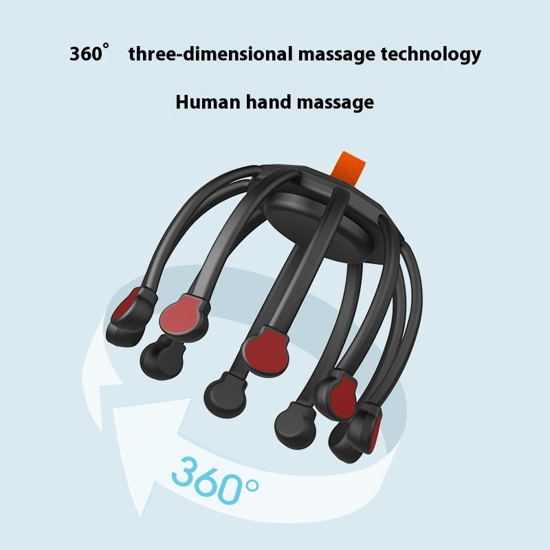 Octopus Massager Electric Head Meridian Dredge