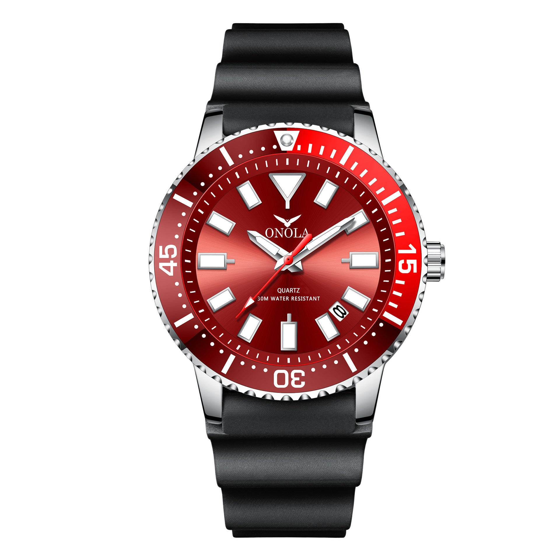 Business Casual Men's Watch Waterproof Tape Quartz Watch