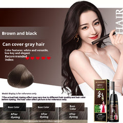 Plant Pure Hair Dye Color Hair Dyeing Cover White Hair Hair Color Cream