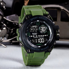 Good-looking Simple Electronic Watch Student Outdoor Sports Timing Luminous