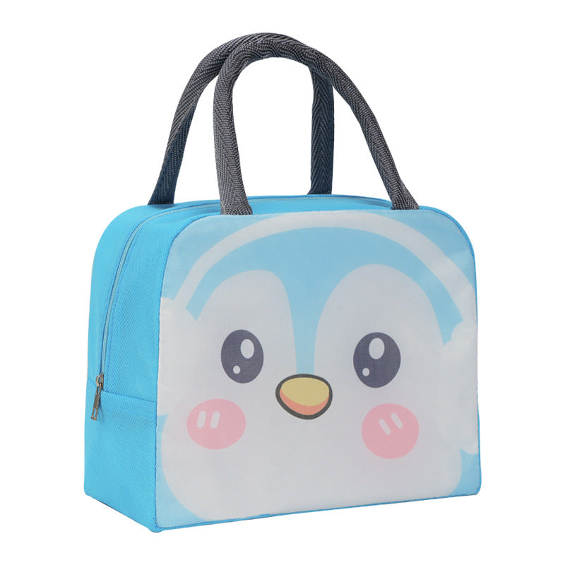 Cartoon Funny Children Thick Aluminum Foil Insulated Lunch Box Bag