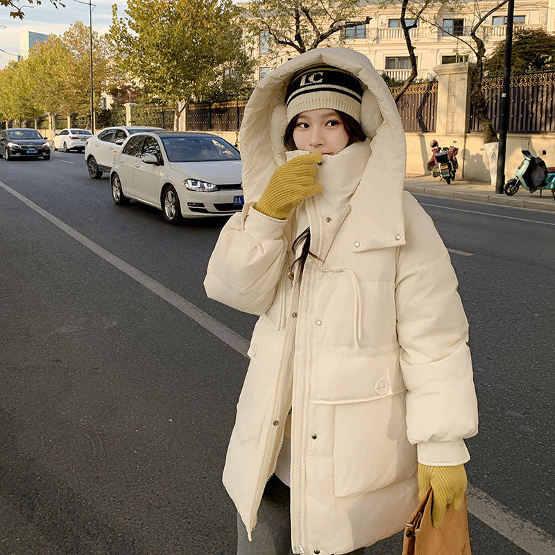 New Winter Mid-length Fashionable Cotton Coat