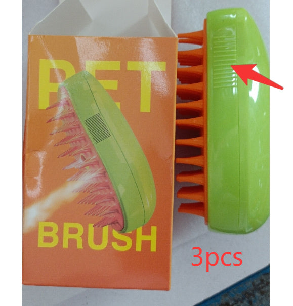 3 In 1 Cat Steam Brush Steamy Dog Brush Electric Spray Cat Hair Brushes For Massage Pet Grooming Comb Hair Removal Combs