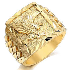 Flying Eagle Domineering European And American Men's Ring