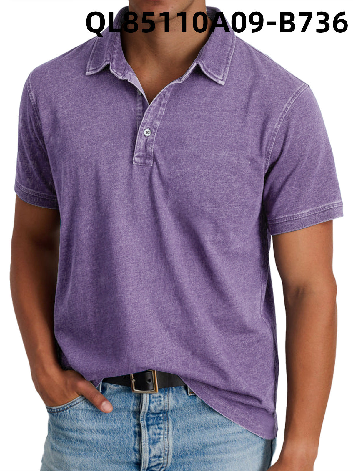 Men's Loose Trendy Short Sleeve Lapel Shirt