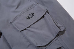 Solid Color Casual Trousers For Men