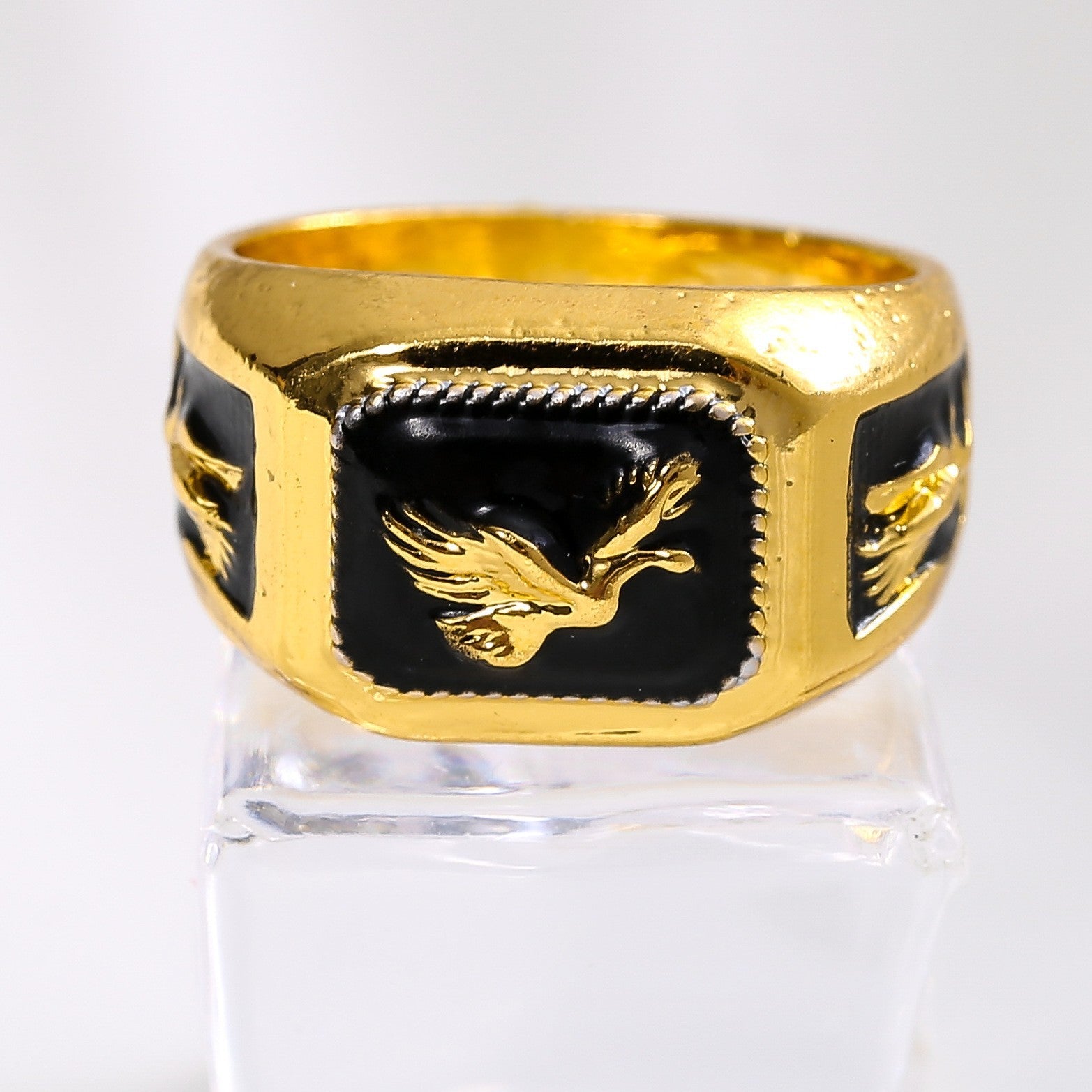 Flying Eagle Domineering European And American Men's Ring
