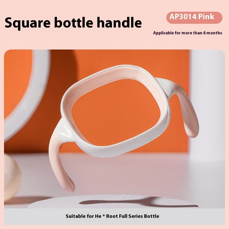 Universal Embedded Straw Handle Baby Bottle Accessories