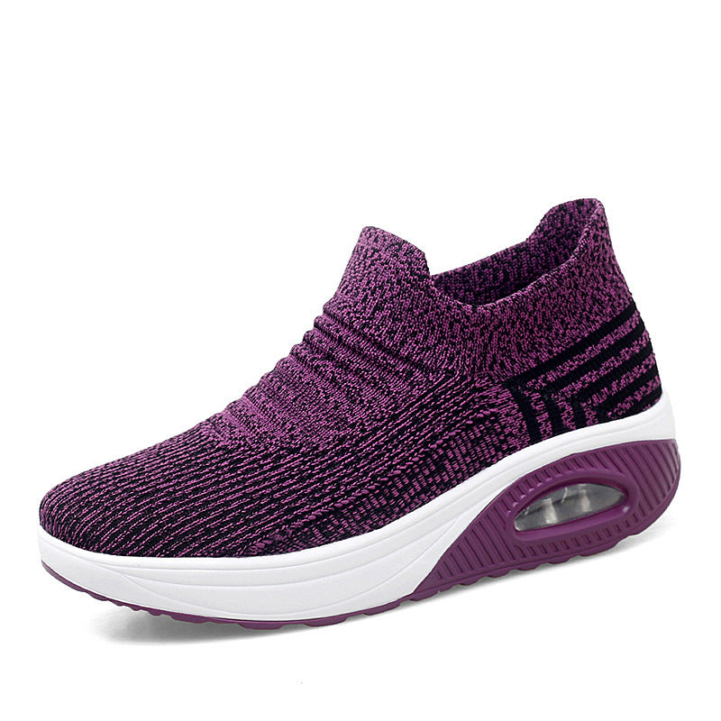 Platform Slip-on Rocking Shoes For Women