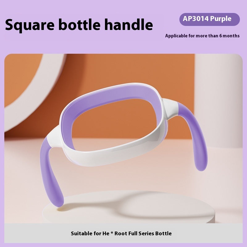 Universal Embedded Straw Handle Baby Bottle Accessories