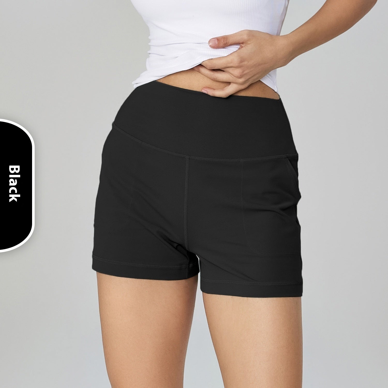 Ice Mint Nude Feeling Yoga Shorts