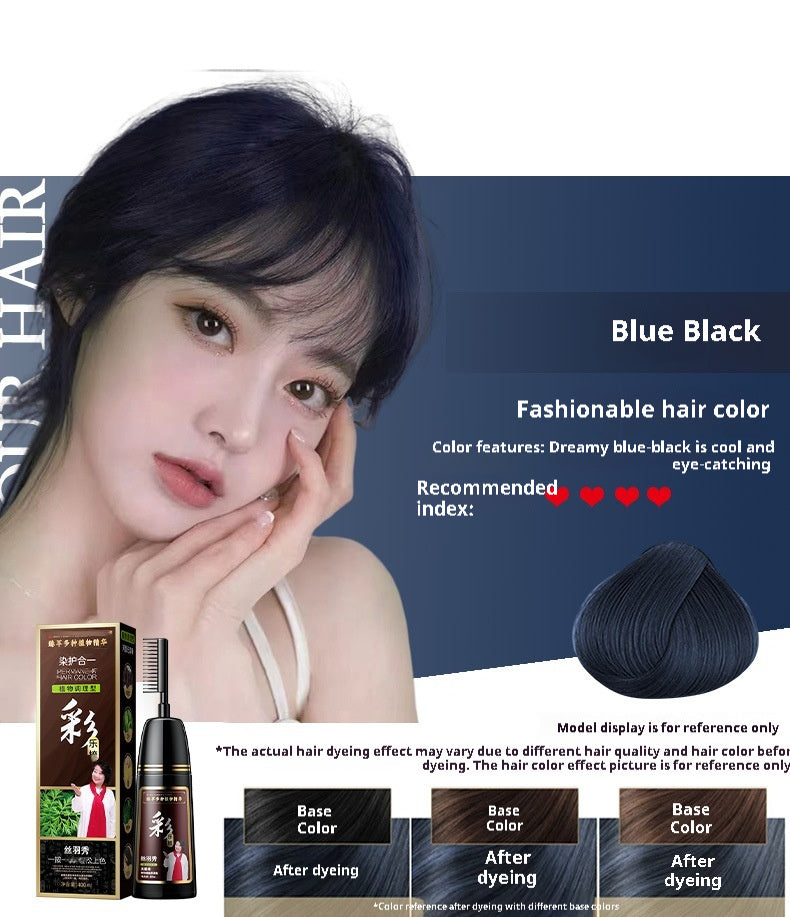 Plant Pure Hair Dye Color Hair Dyeing Cover White Hair Hair Color Cream