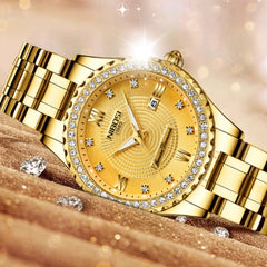 Women's Ultra-thin Automatic Mechanical Luminous Waterproof Quartz Watch