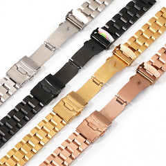 Ladder Type Stainless Steel Men's Steel Strap Watch Strap