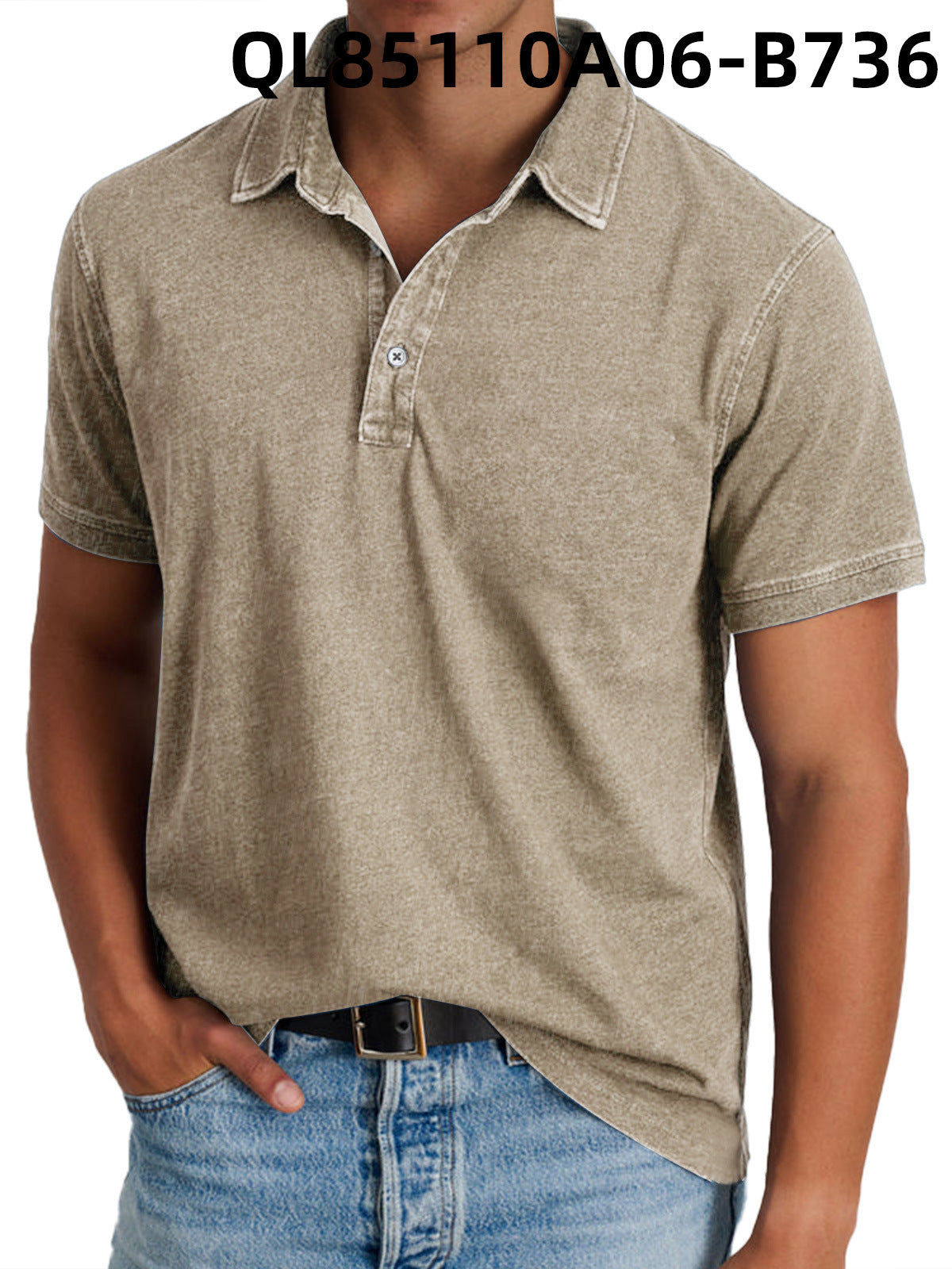 Men's Loose Trendy Short Sleeve Lapel Shirt